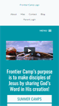 Mobile Screenshot of frontiercamp.org